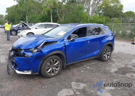 2016 Lexus Nx F Sport из США, поврежденный, VIN JTJYARBZ3G2030668